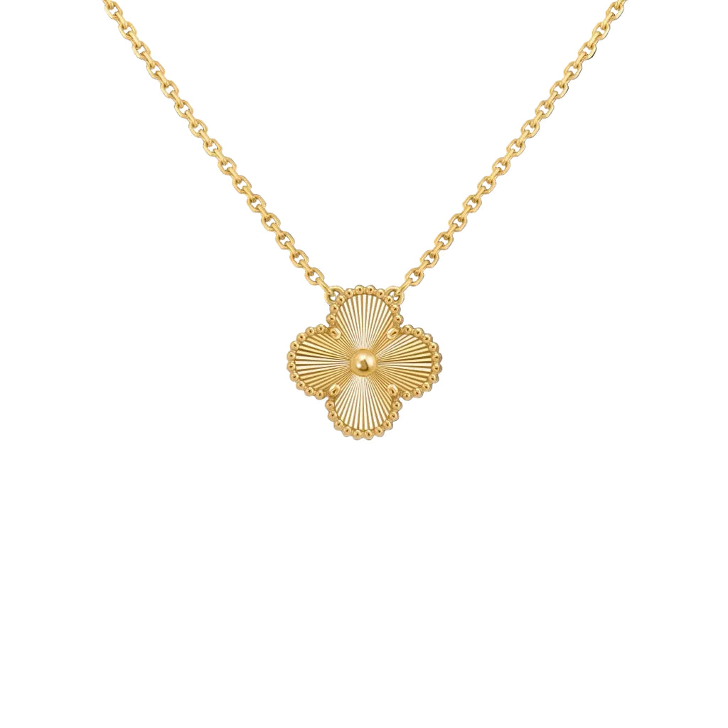 Clover Leaf Gold Set