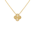 Clover Leaf Necklace Gold