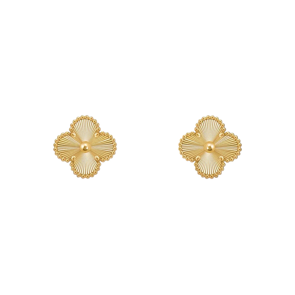 Clover Leaf Gold Set