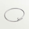 Nail Bracelet Silver