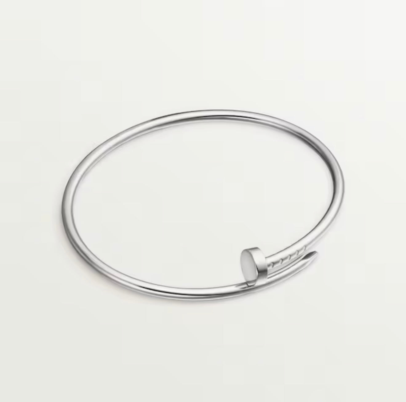 Nail Bracelet Silver
