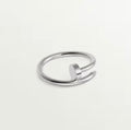 Nail Silver Ring