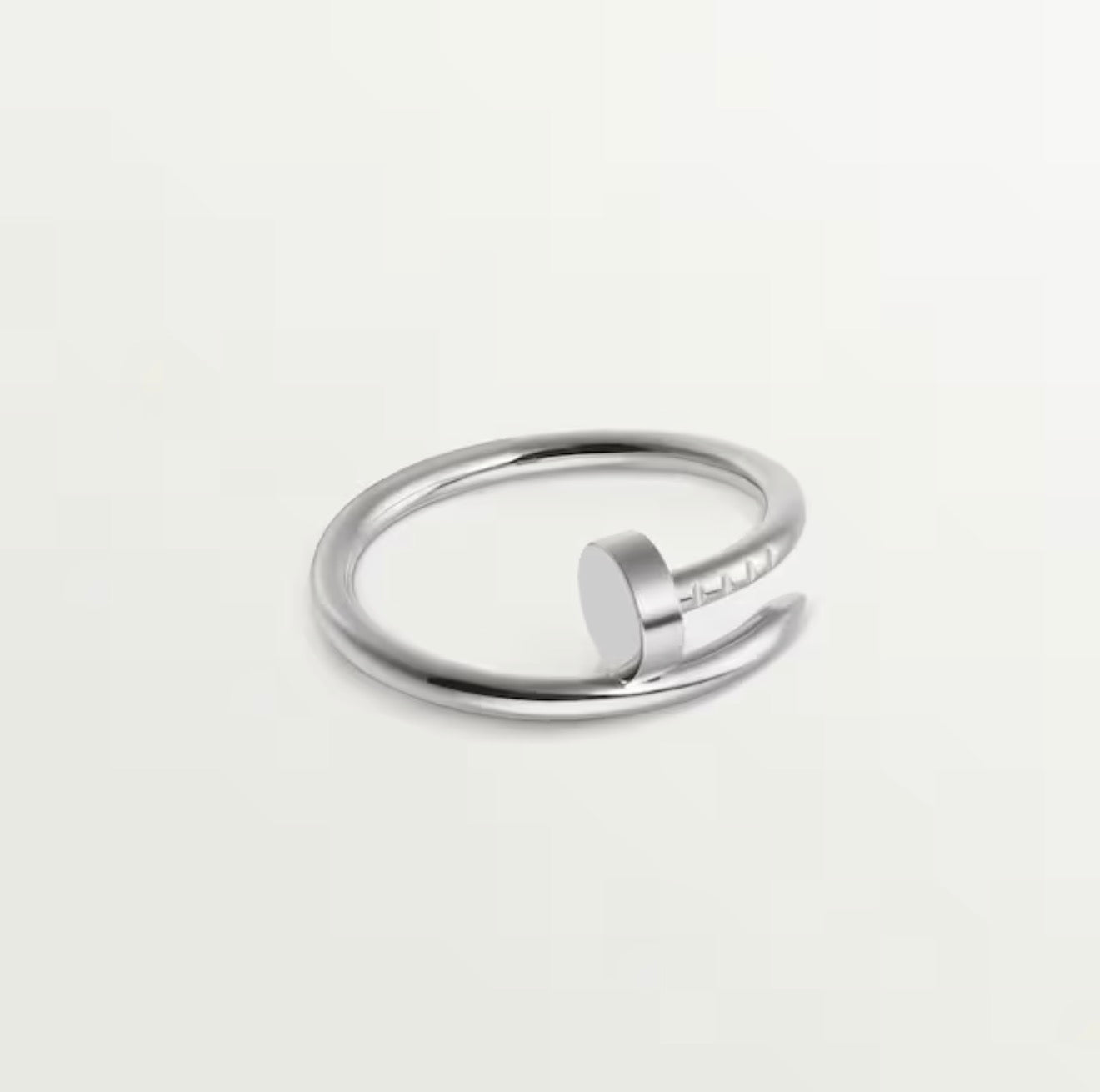 Nail Silver Ring