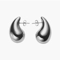 Drop Silver Earrings