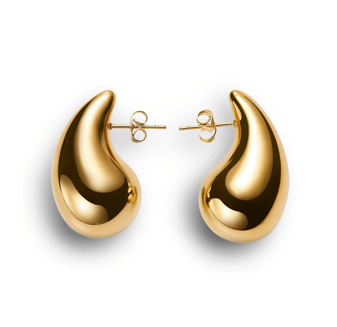Drop Gold Earrings