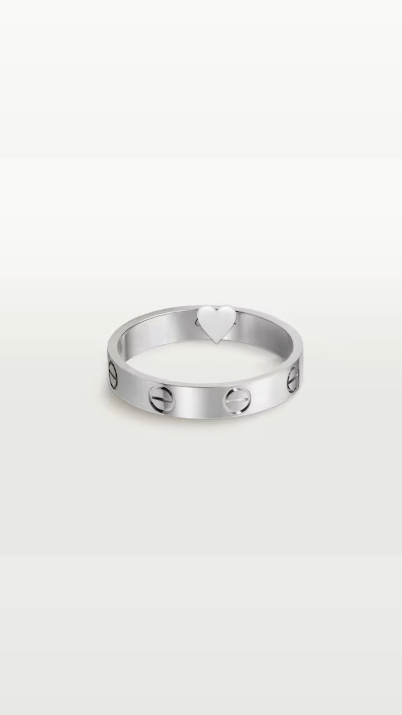 Amor Silver Ring